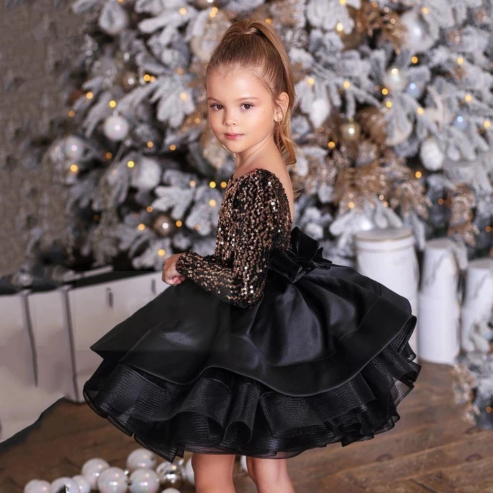 Baby Girls Princess Vintage Dress Children Bling Brand Dresses Kids Bow Wedding Party Birthday Tutu Dress Full Sleeve Clother
Baby Girls Princess Vintage Dress Children Bling Brand Dresses Kids Bow Wedding Party Birthday Tutu Dress Full Sleeve Clother