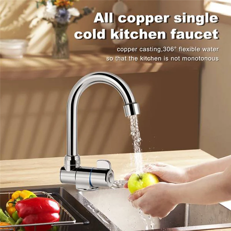 A21Q -Copper Faucet High-End Folding Faucet Water Tap 360 Degree Single Cold Water Faucet For Marine Boat Yacht 1Piece
A21Q -Copper Faucet High-End Folding Faucet Water Tap 360 Degree Single Cold Water Faucet For Marine Boat Yacht 1Piece