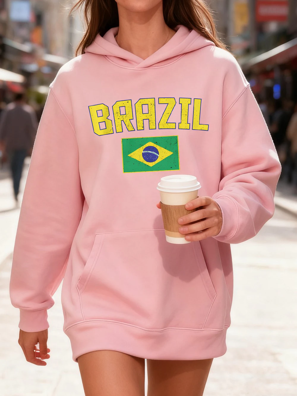 Brazil Letter And Flag Printing Hoodies Cotton Women Jogging Pocket Pullover Sporty Loose Sweatshirts Winter Fleece Warm Clothes
Brazil Letter And Flag Printing Hoodies Cotton Women Jogging Pocket Pullover Sporty Loose Sweatshirts Winter Fleece Warm Clothes