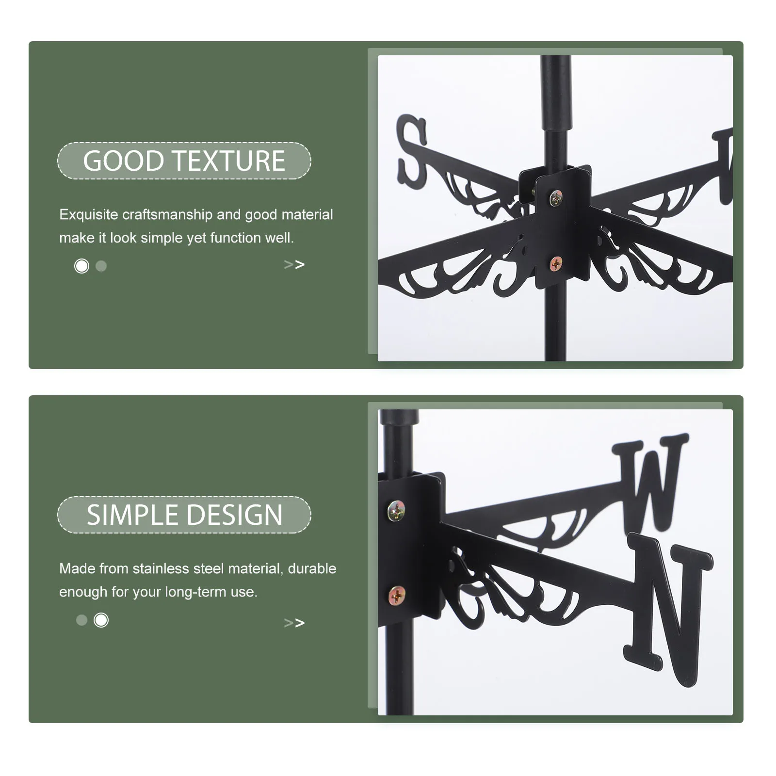 Cat Stainless Steel Wind Direction Indicator Garden Decoration Yard Decor Lawn Weathervane Weather Vane Cats Weathervane Patio
Cat Stainless Steel Wind Direction Indicator Garden Decoration Yard Decor Lawn Weathervane Weather Vane Cats Weathervane Patio