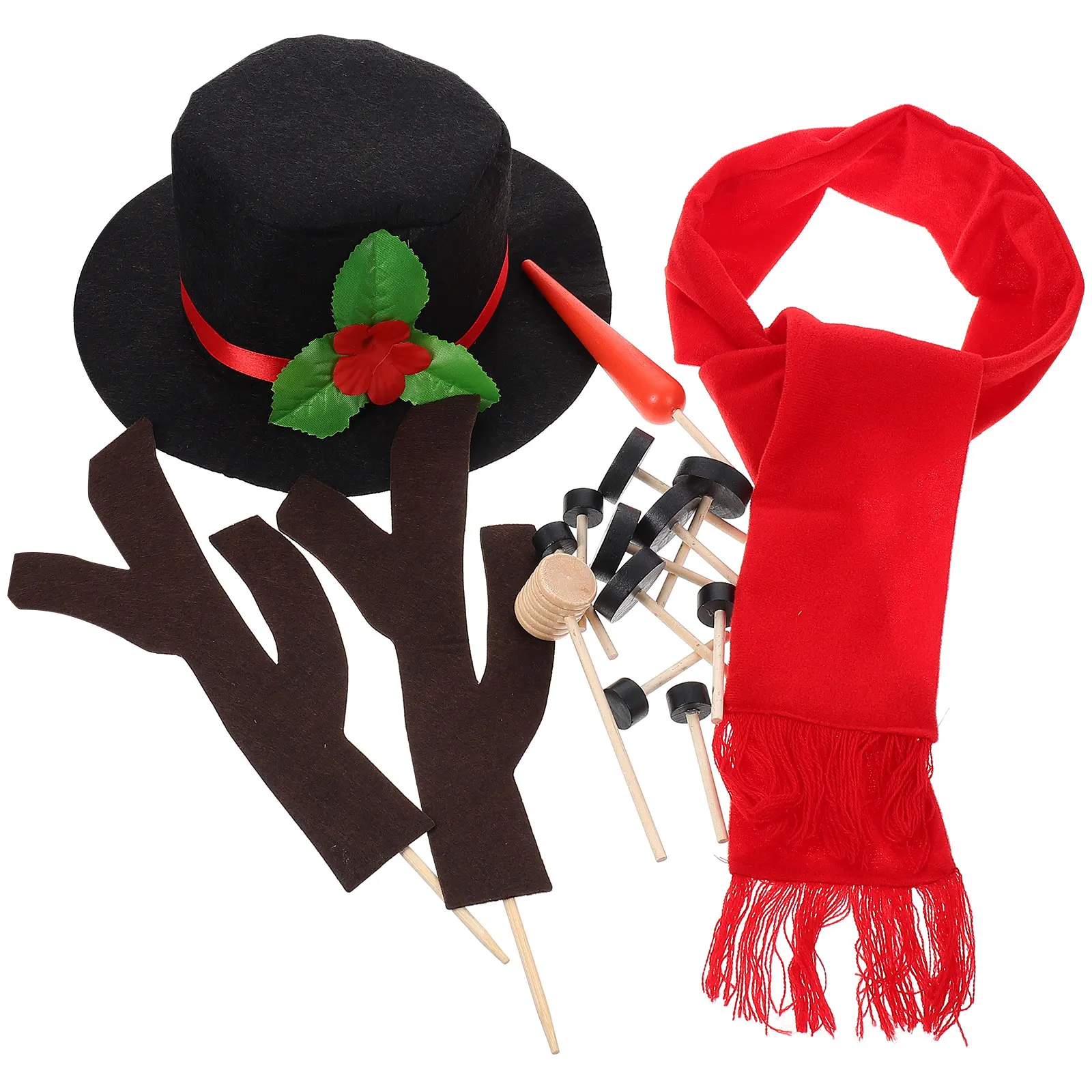 Outdoor Snowman DIY Hat Scarf Set Xmas Decorations Craft Kit Accessories Wood Toy Child
Outdoor Snowman DIY Hat Scarf Set Xmas Decorations Craft Kit Accessories Wood Toy Child