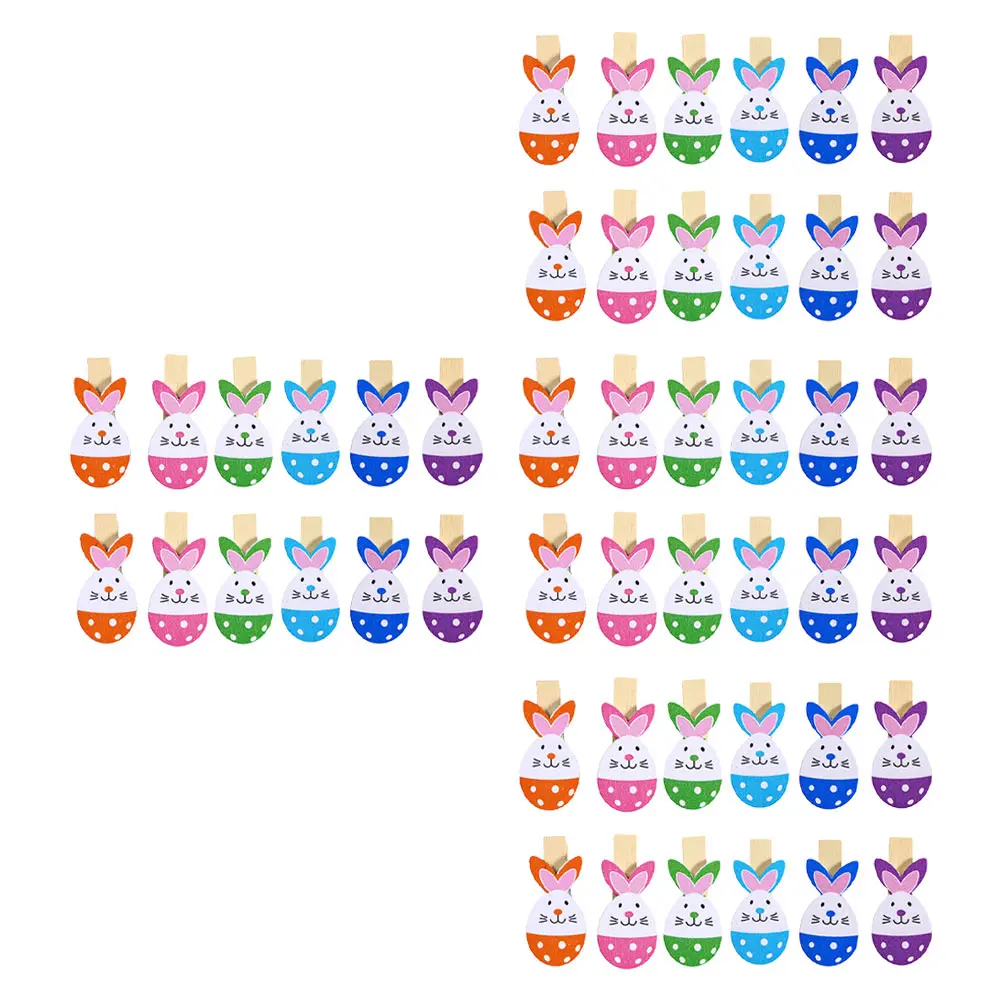 72 Pcs Wooden Egg Rabbit Clips for Photo Display Wall Hanging Decorative Scrapbook DIY Craftsrame Picture Frame Mirror
72 Pcs Wooden Egg Rabbit Clips for Photo Display Wall Hanging Decorative Scrapbook DIY Craftsrame Picture Frame Mirror