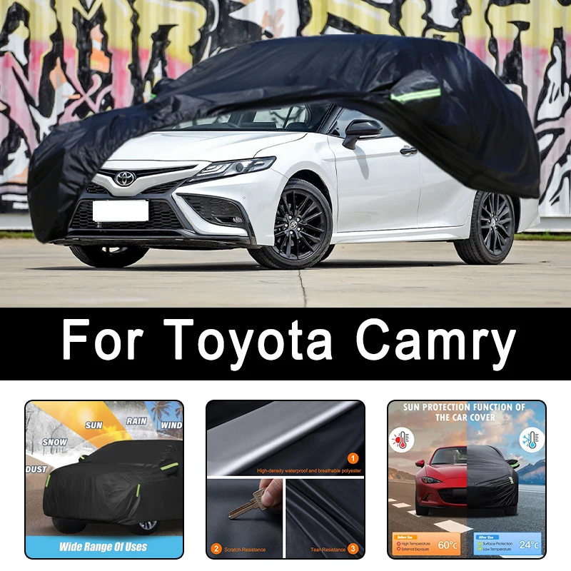 For Toyota Camry All-Weather Car Covers 6-in-1 Waterproof Dustproof UV Proof Snowproof Scratch Resistant Protection
For Toyota Camry All-Weather Car Covers 6-in-1 Waterproof Dustproof UV Proof Snowproof Scratch Resistant Protection