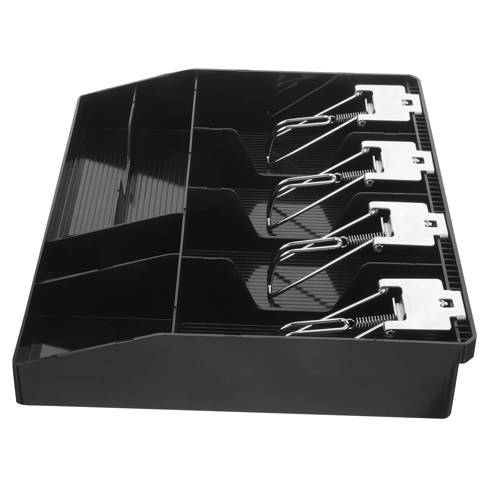 Cash Register Drawer Box Removable Tray Plastic Cashier Small Businesses Money Storage Organizer Coin Paper Compartments
Cash Register Drawer Box Removable Tray Plastic Cashier Small Businesses Money Storage Organizer Coin Paper Compartments