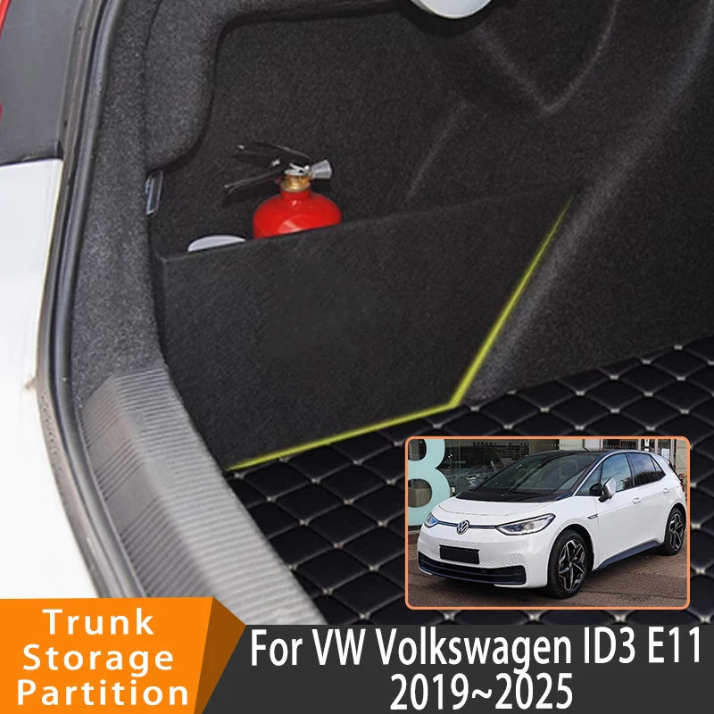 Auto Accessories For VW Volkswagen ID3 E11 2019~2025 Car Upgrade Organizer Trunk Side Partition Trunk Interior Storage Box Parts
Auto Accessories For VW Volkswagen ID3 E11 2019~2025 Car Upgrade Organizer Trunk Side Partition Trunk Interior Storage Box Parts