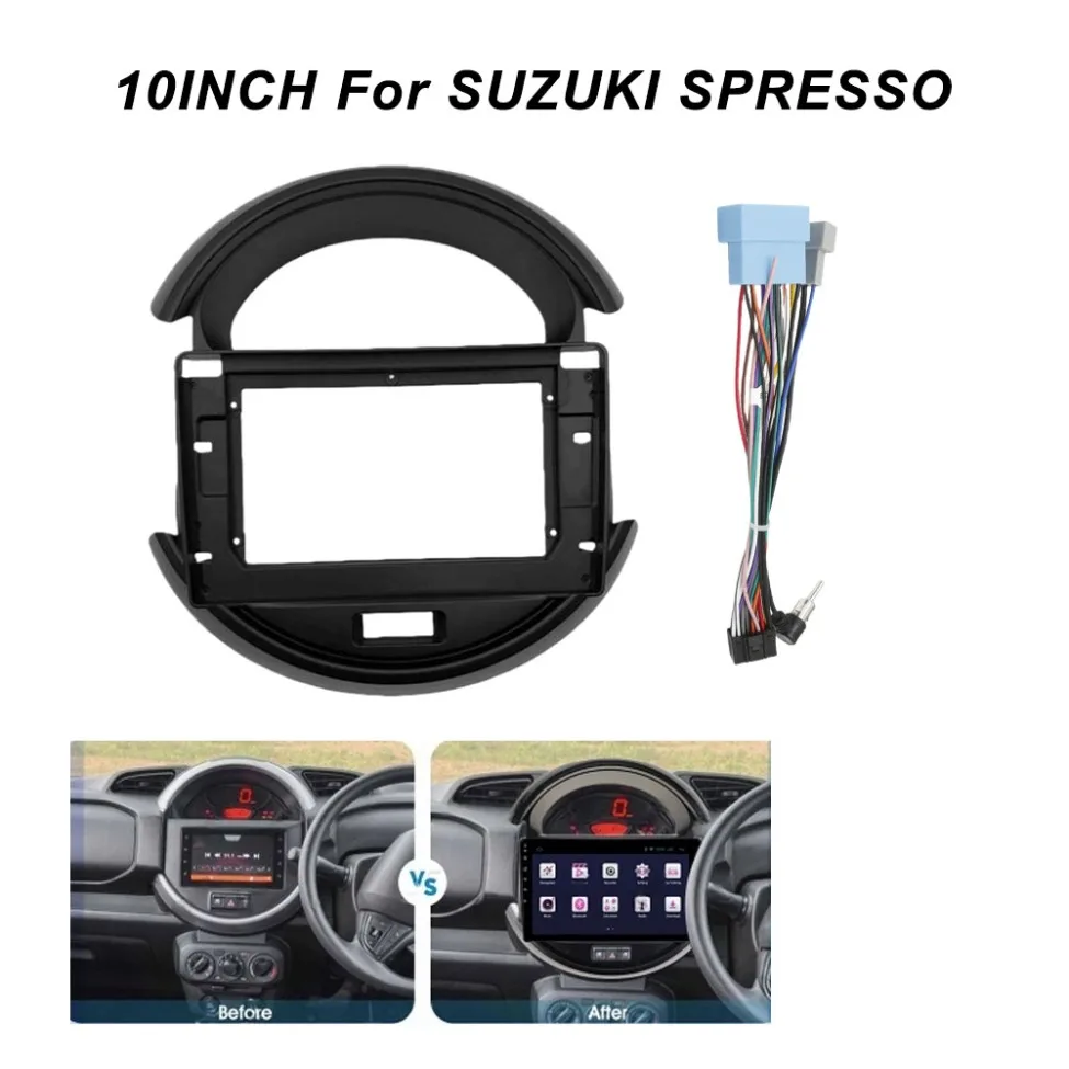 10-дюймовый адаптер для автомобильного радиоприемника SUZUKI SPRESSO, Android GPS MP5, стереосистема приборной панели
10-дюймовый адаптер для автомобильного радиоприемника SUZUKI SPRESSO, Android GPS MP5, стереосистема приборной панели