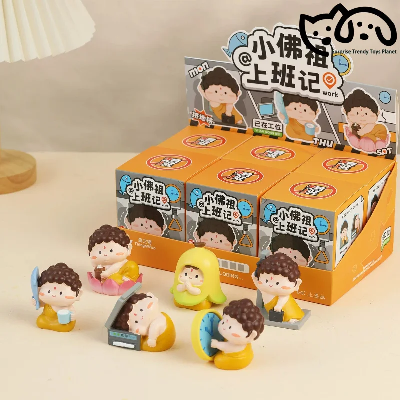 Little Buddha At Work Blind Box Cartoon Creative Resin Magnetic Figurine Set For Office Desk Decoration Cute Birthday Gift
Little Buddha At Work Blind Box Cartoon Creative Resin Magnetic Figurine Set For Office Desk Decoration Cute Birthday Gift