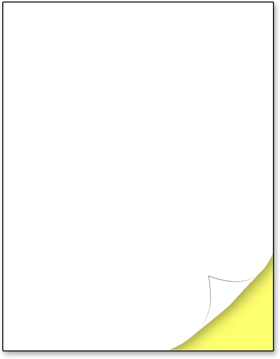 30 Sheets White Sticker Paper for Laser/Inkjet Printers, Matte, 8.5x11 Letter Size
30 Sheets White Sticker Paper for Laser/Inkjet Printers, Matte, 8.5x11 Letter Size