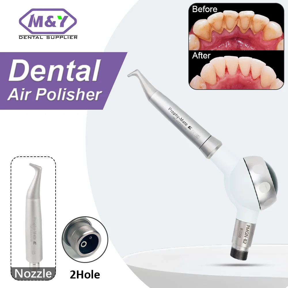 Dental Air Water Polisher Jet Air Flow Oral hygiene Tooth Cleaning Teeth Whitening Spray Prophy Gun 2Hole Dentistry Equipment
Dental Air Water Polisher Jet Air Flow Oral hygiene Tooth Cleaning Teeth Whitening Spray Prophy Gun 2Hole Dentistry Equipment