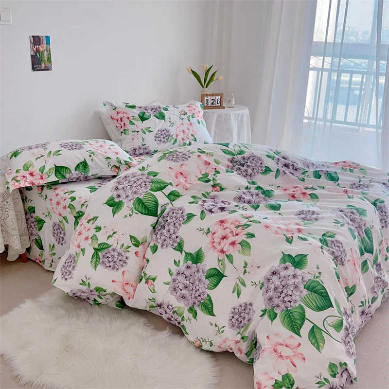 Fitted Duvet Breathable Comfortable Cotton 4-Piece Cover Sheet Modern Bedding Soft 3-Piece Pillowcase Nordic Set Flat Hotel Bed
Fitted Duvet Breathable Comfortable Cotton 4-Piece Cover Sheet Modern Bedding Soft 3-Piece Pillowcase Nordic Set Flat Hotel Bed