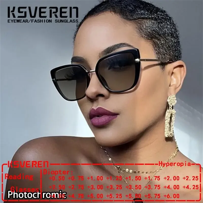 Leopard Print Cat Eye Photochromic Reading Glasses Women Computer Glasses Eyewear Anti Blue Light Prescription Eyeglasses
Leopard Print Cat Eye Photochromic Reading Glasses Women Computer Glasses Eyewear Anti Blue Light Prescription Eyeglasses