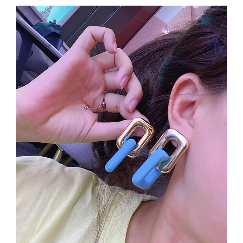 Earrings For Women 2022 Resin Acrylic Contrasting colors Women's Earrings geometric Exaggerated Statement Earrings Jewelry Gifts
Earrings For Women 2022 Resin Acrylic Contrasting colors Women's Earrings geometric Exaggerated Statement Earrings Jewelry Gifts