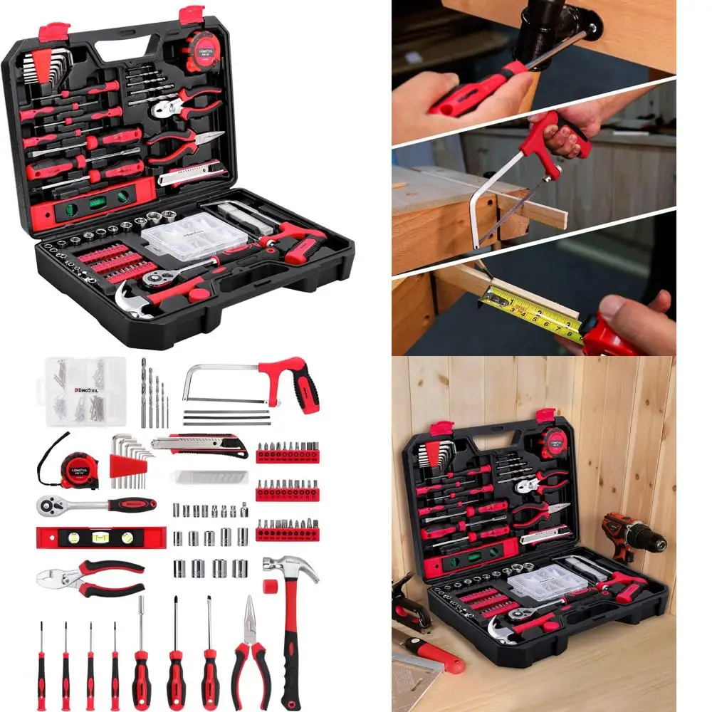 Универсальный набор инструментов для дома и авторемонта из 226 предметов: Комплексный комплект для домашних мастеров, владельцев жилья и механиков
Универсальный набор инструментов для дома и авторемонта из 226 предметов: Комплексный комплект для домашних мастеров, владельцев жилья и механиков