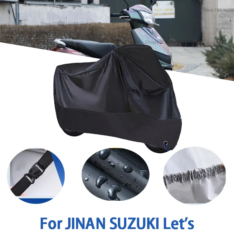 Мотоциклетные полные чехлы для JINAN SUZUKI, автомобильные чехлы на открытом воздухе, защита от солнца, пыли, без ушей, утолщенные оксфордские чехлы, аксессуары 
Мотоциклетные полные чехлы для JINAN SUZUKI, автомобильные чехлы на открытом воздухе, защита от солнца, пыли, без ушей, утолщенные оксфордские чехлы, аксессуары