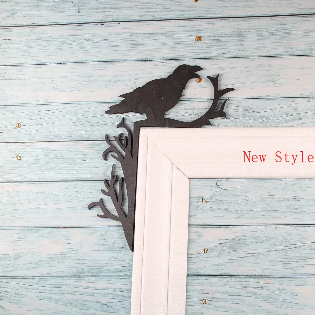 Crow Halloween Door Frame Decoration Livingroom Office Dining Room Lobby Door Frame Decor Metal Wall Hanging Decoration Home Dec
Crow Halloween Door Frame Decoration Livingroom Office Dining Room Lobby Door Frame Decor Metal Wall Hanging Decoration Home Dec
