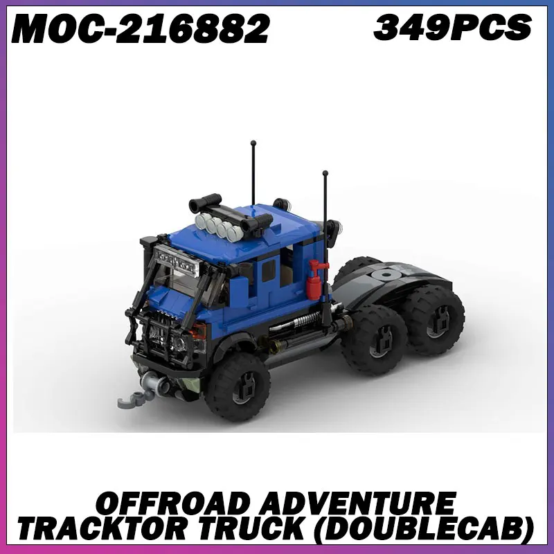 349 шт. MOC- 216882 Внедорожный приключенческий трекер-грузовик (двойная кабина) Наборы строительных блоков Модель городской автомобиль DIY Детские игрушки для мальчиков
349 шт. MOC- 216882 Внедорожный приключенческий трекер-грузовик (двойная кабина) Наборы строительных блоков Модель городской автомобиль DIY Детские игрушки для мальчиков