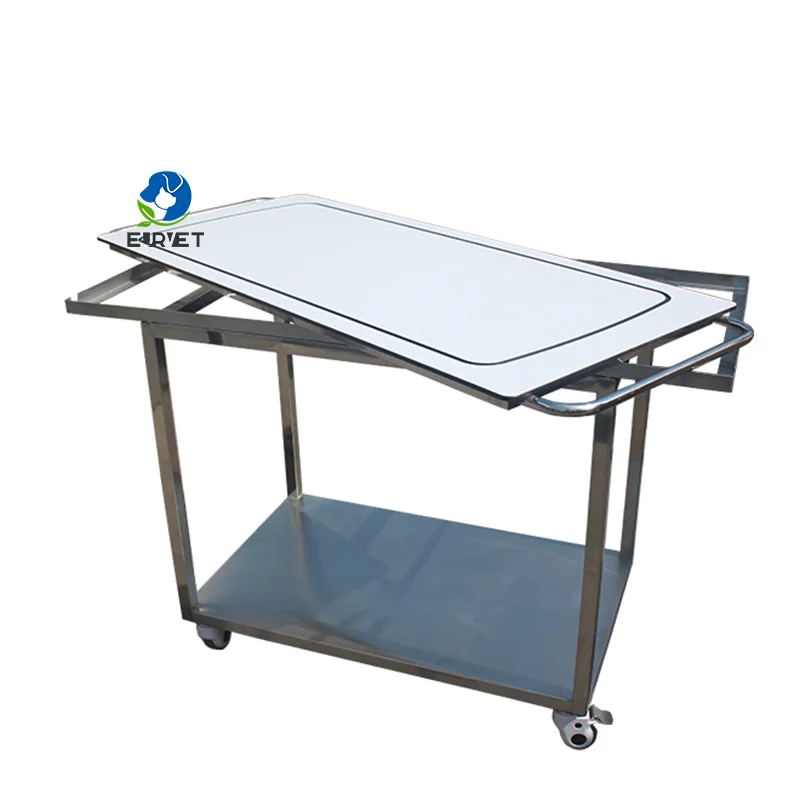 Popular Design Pet Hospital Stainless Steel Stretcher Trolley Acrylic Panel Stretcher Trolley With Removable Panel
Popular Design Pet Hospital Stainless Steel Stretcher Trolley Acrylic Panel Stretcher Trolley With Removable Panel