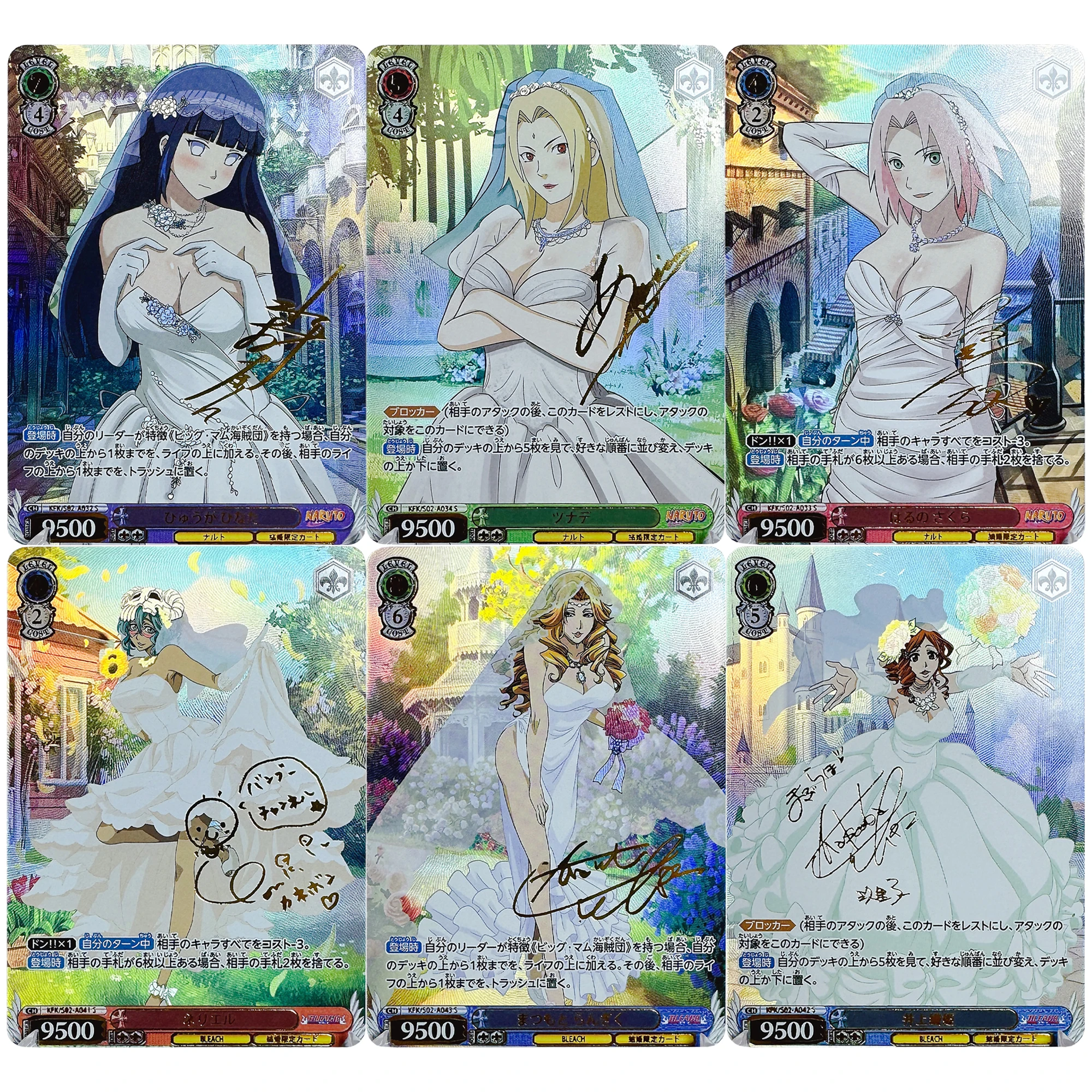 Отбеливающая цветная флеш-карта NARUTO Hyuga Hinata Haruno Sakura Tsunade самодельные классические игры аниме коллекционные карты Подарочные игрушки
Отбеливающая цветная флеш-карта NARUTO Hyuga Hinata Haruno Sakura Tsunade самодельные классические игры аниме коллекционные карты Подарочные игрушки