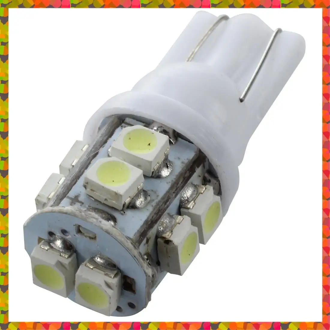 Акция! 10 X T10 168 194 W5W Автомобильная белая высокая мощность SMD 10 светодиодная клиновая лампа 12 В
Акция! 10 X T10 168 194 W5W Автомобильная белая высокая мощность SMD 10 светодиодная клиновая лампа 12 В
