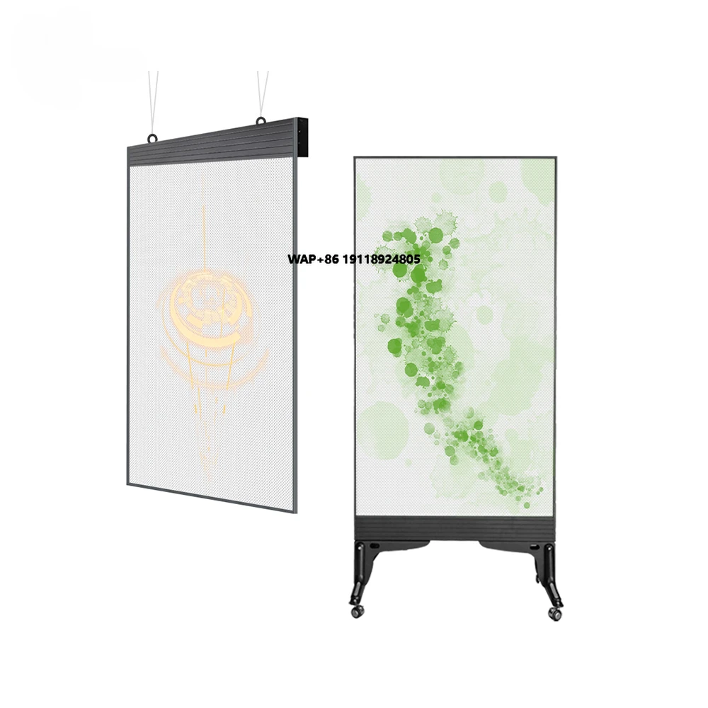 Performance All in One Visible Mesh LED Digital Signage Transparent Glass Indoor Led Display Screen
Performance All in One Visible Mesh LED Digital Signage Transparent Glass Indoor Led Display Screen