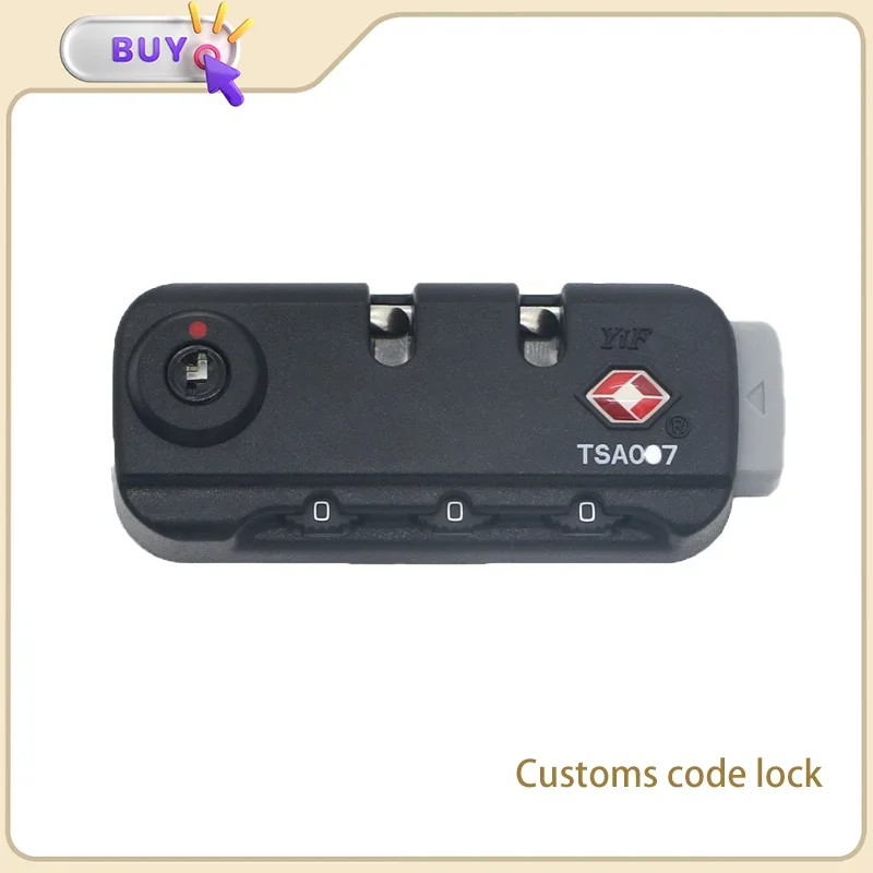 Luggage Customs Lock TSA Combination Lock Checked Baggage Security Lock Anti-Tamper and Anti-Theft Metal Lock Replacemen
Luggage Customs Lock TSA Combination Lock Checked Baggage Security Lock Anti-Tamper and Anti-Theft Metal Lock Replacemen