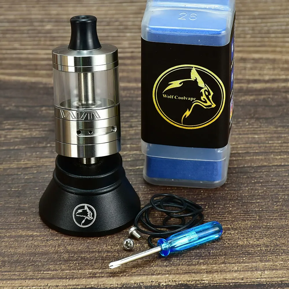 Wolfcoolvape VWM Innova MTL RTA Single Coil Atomizer RTA MTL Vape Tank 22mm 5ml 316SS
Wolfcoolvape VWM Innova MTL RTA Single Coil Atomizer RTA MTL Vape Tank 22mm 5ml 316SS