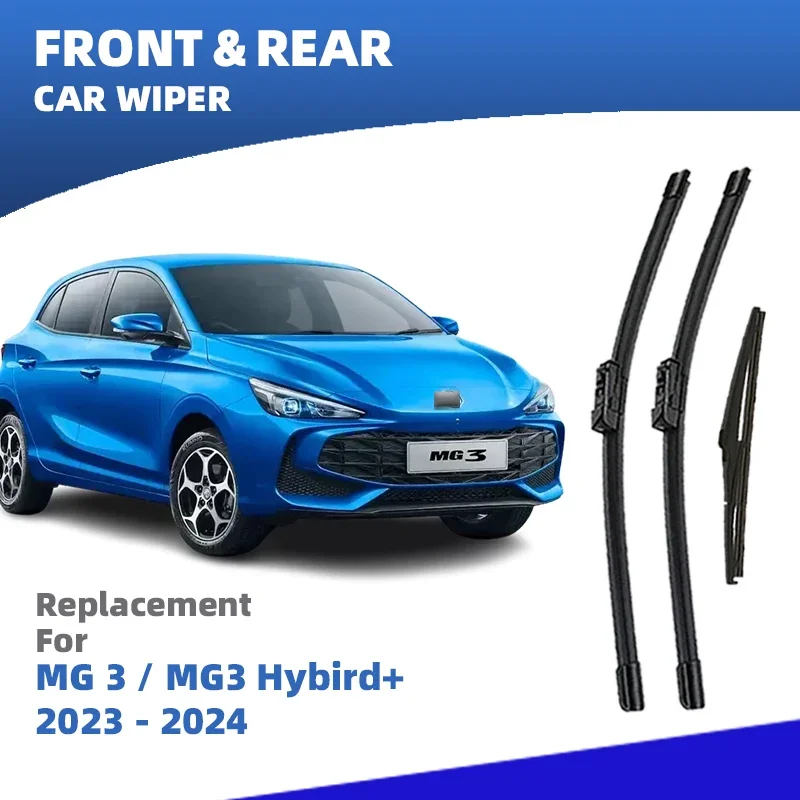 LHD Front Rear Windshield Wiper Blades For MG 3 Hybrid+ 3rd 2024 2025 Windscreen Essuie glace Limpiaparab Brushes Accessories
LHD Front Rear Windshield Wiper Blades For MG 3 Hybrid+ 3rd 2024 2025 Windscreen Essuie glace Limpiaparab Brushes Accessories