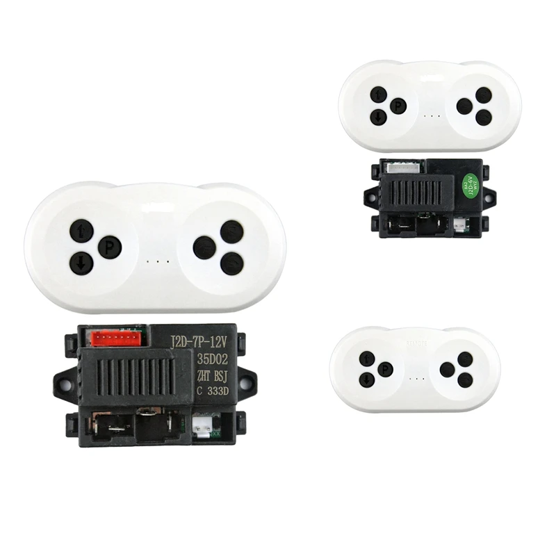 Children Electric Car Remote Controller RC Model Vehicles Replacement Parts (Remote Controller+6V Receiver)
Children Electric Car Remote Controller RC Model Vehicles Replacement Parts (Remote Controller+6V Receiver)