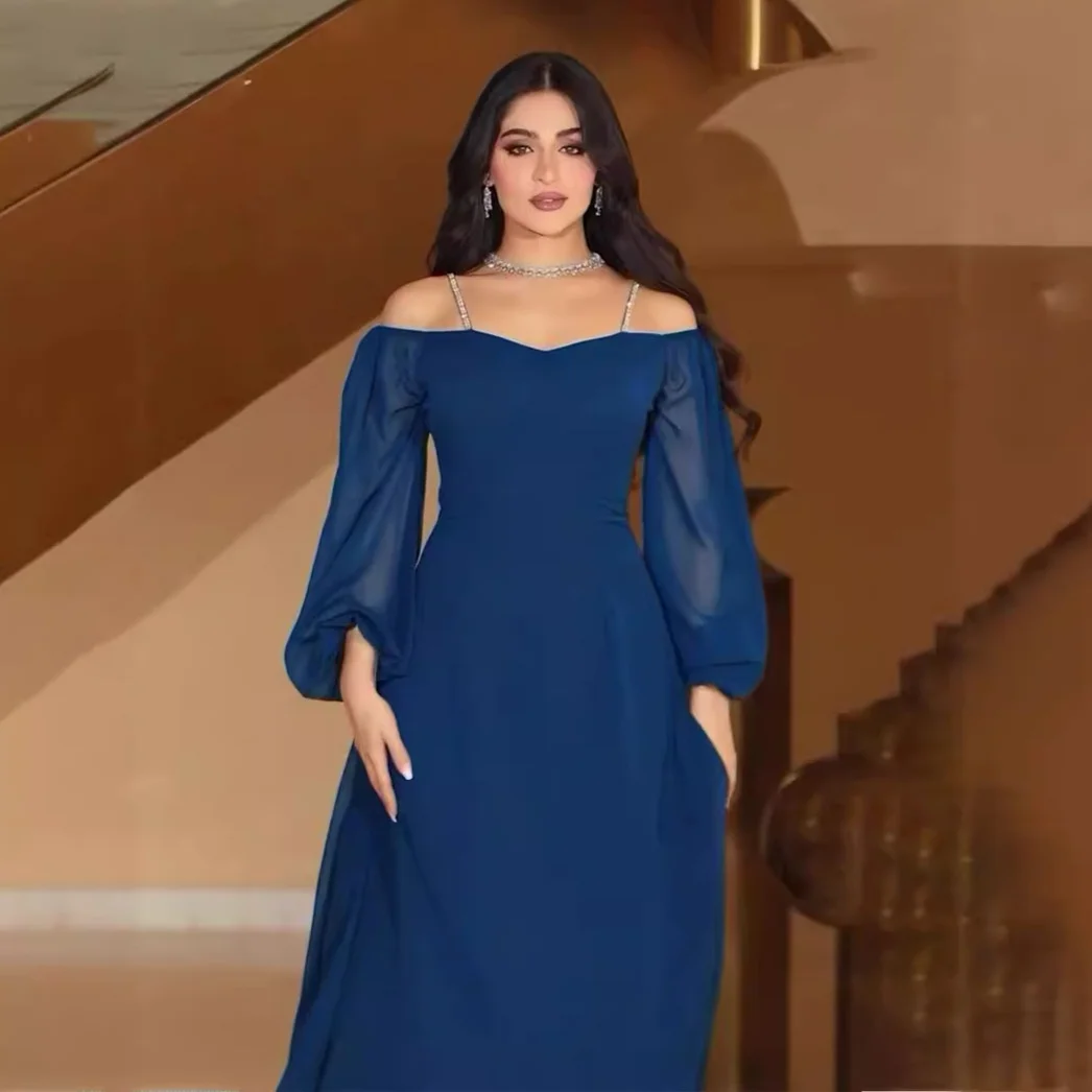 Sexy Strapl Slim Fit oulder Sve Dr Street Sle mid Waist Long Sve Maxi Dr Color Faion Women's Dr
Sexy Strapl Slim Fit oulder Sve Dr Street Sle mid Waist Long Sve Maxi Dr Color Faion Women's Dr