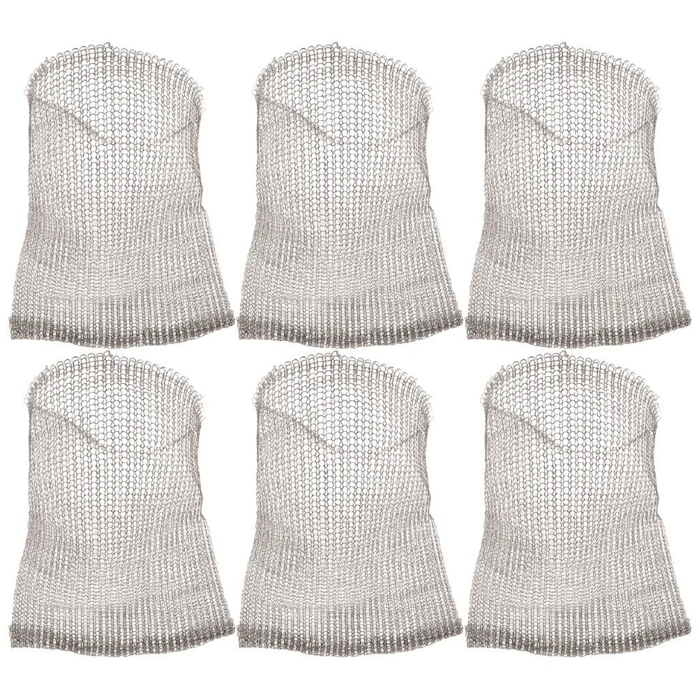 6 Pcs Outdoor Plant Root Protection Basket Cord Protector Gardening Net Bag Stainless Steel Flower Mesh
6 Pcs Outdoor Plant Root Protection Basket Cord Protector Gardening Net Bag Stainless Steel Flower Mesh