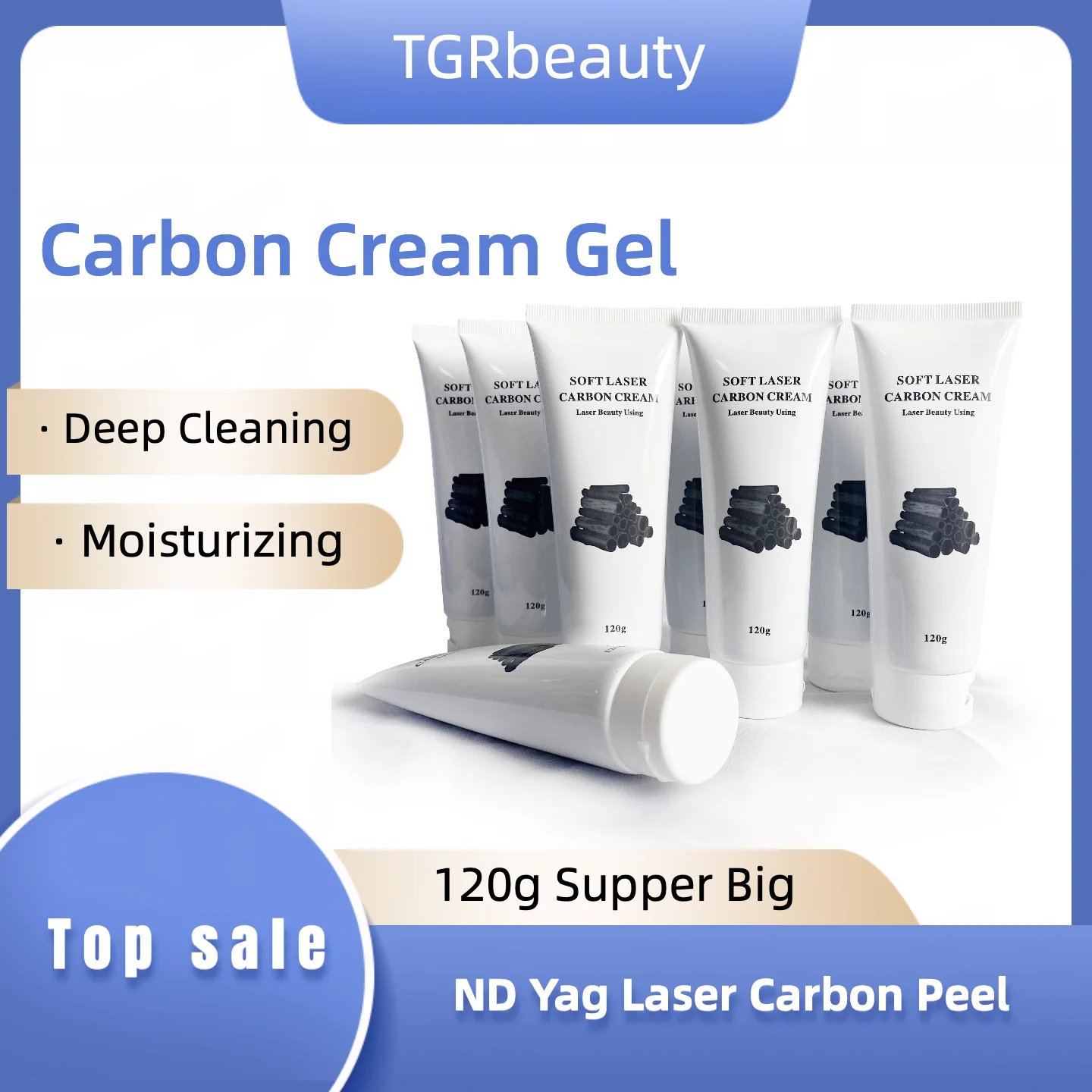 Soft Carbon Cream for Laser Beauty Machine Facial Carbon Gel Peeling Black Doll Face Deep Cleanig
Soft Carbon Cream for Laser Beauty Machine Facial Carbon Gel Peeling Black Doll Face Deep Cleanig