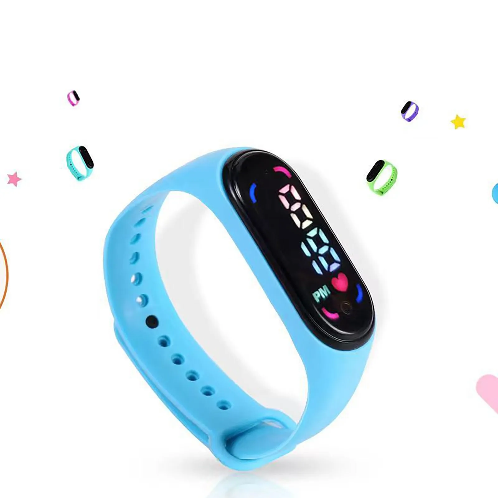 Новые детские водонепроницаемые спортивные умные светодиодные часы, уличный силиконовый браслет, сенсорные электронные часы, детский браслет, цифровые часы
Новые детские водонепроницаемые спортивные умные светодиодные часы, уличный силиконовый браслет, сенсорные электронные часы, детский браслет, цифровые часы
