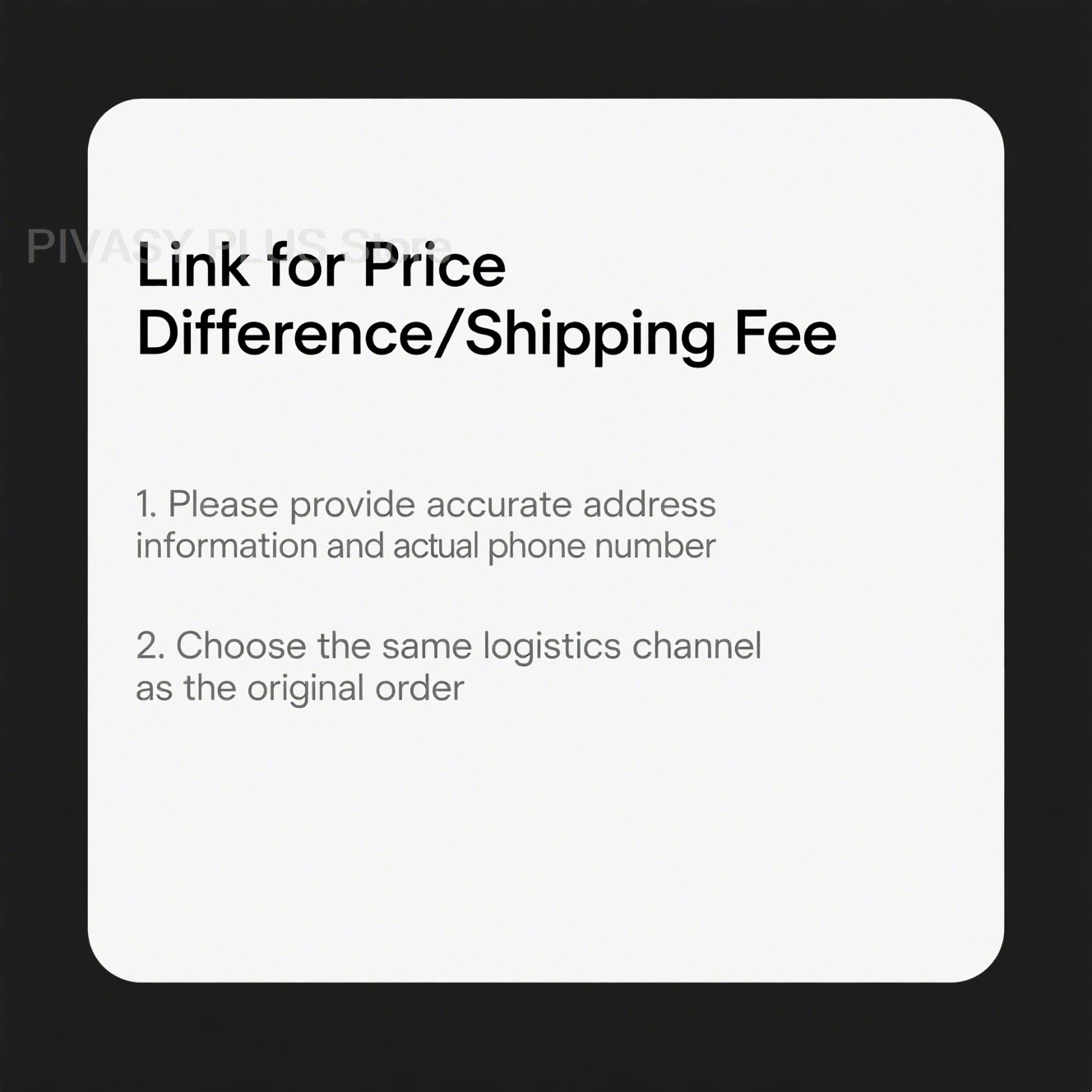Link Only For Shipping Fee Remote Address Delivery Price Difference Problem Product Solved
Link Only For Shipping Fee Remote Address Delivery Price Difference Problem Product Solved