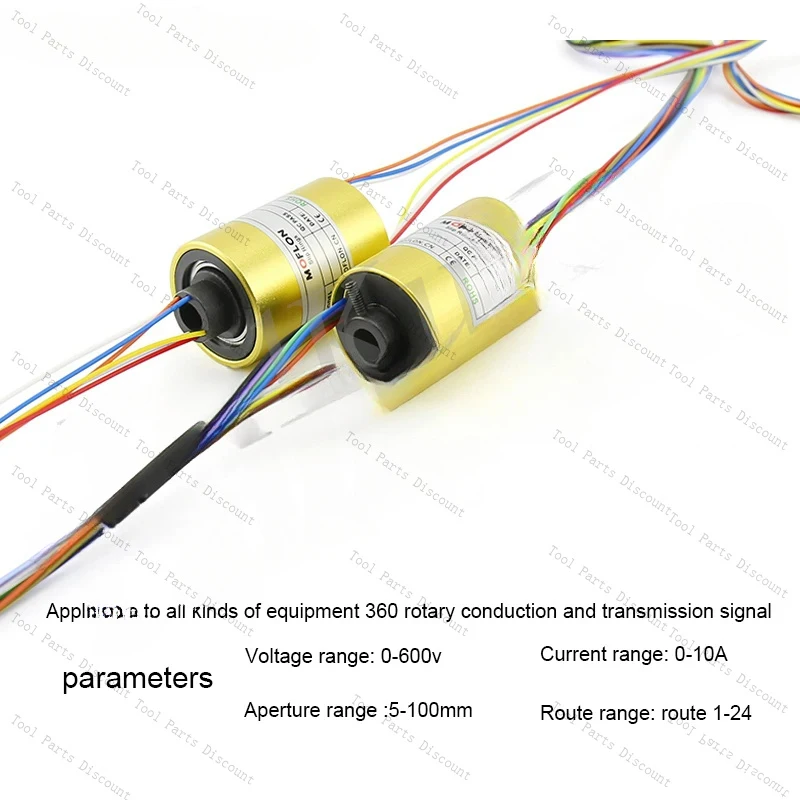 Slide Rotating Conductive Collector Brush Through Hole Inner Diameter 2 4 6 8 12 Wire Connector Slip Contact Ring
Slide Rotating Conductive Collector Brush Through Hole Inner Diameter 2 4 6 8 12 Wire Connector Slip Contact Ring