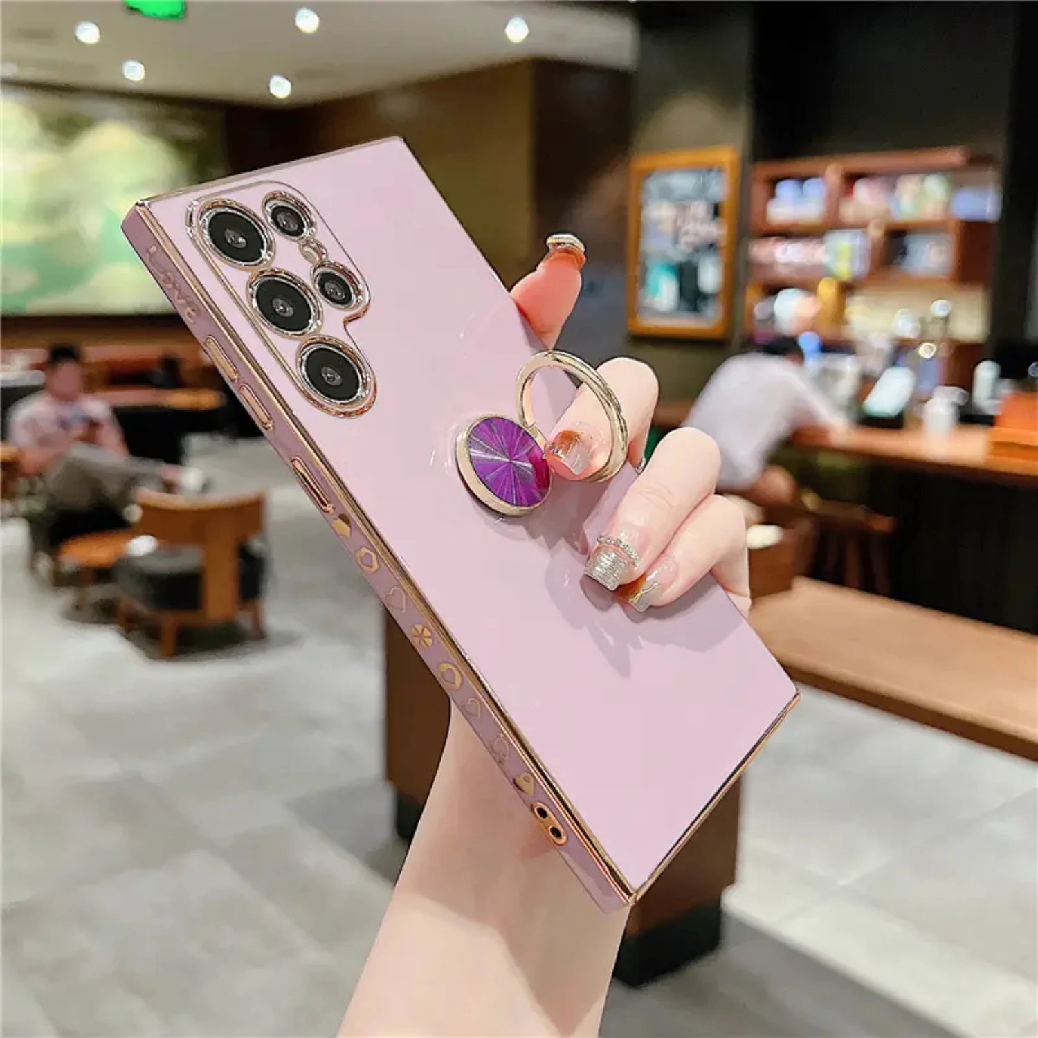 Essential Stylish, Durable, and Protective Electroplated Silicone Shockproof Finger Ring Phone Case for Galaxy S22 Ultra/S22+/S2
Essential Stylish, Durable, and Protective Electroplated Silicone Shockproof Finger Ring Phone Case for Galaxy S22 Ultra/S22+/S2