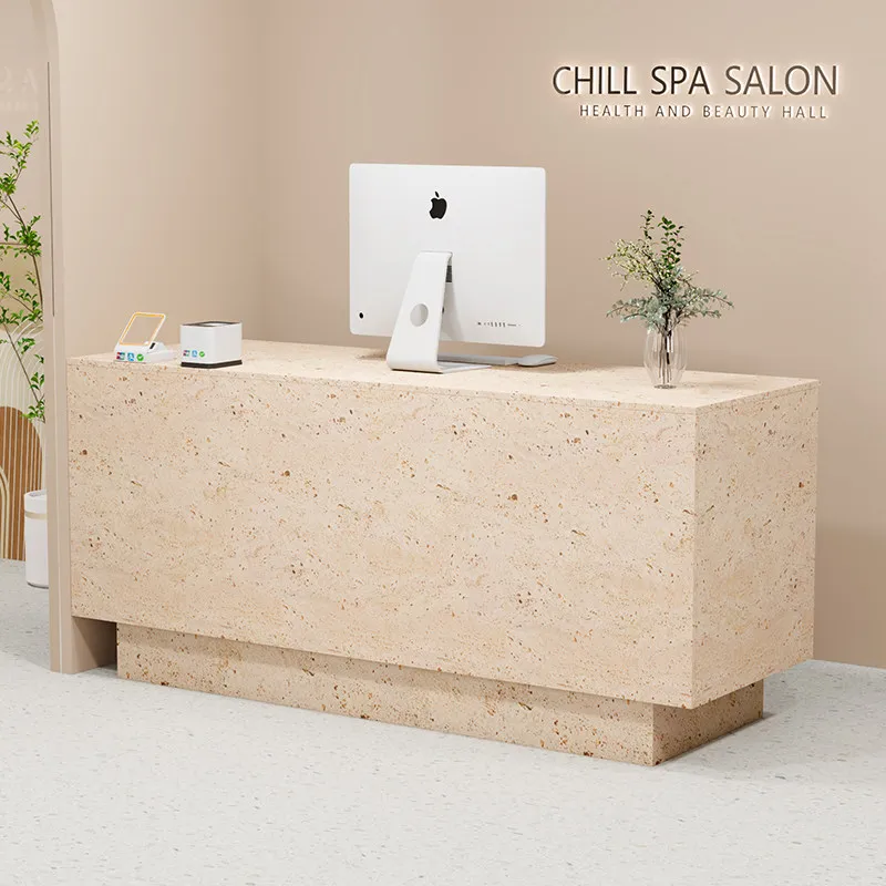 Modern Salon Reception Counter Barber Boutique Checkout Office Reception Counter Cosmetic Shop Design Theke Empfang Furniture
Modern Salon Reception Counter Barber Boutique Checkout Office Reception Counter Cosmetic Shop Design Theke Empfang Furniture