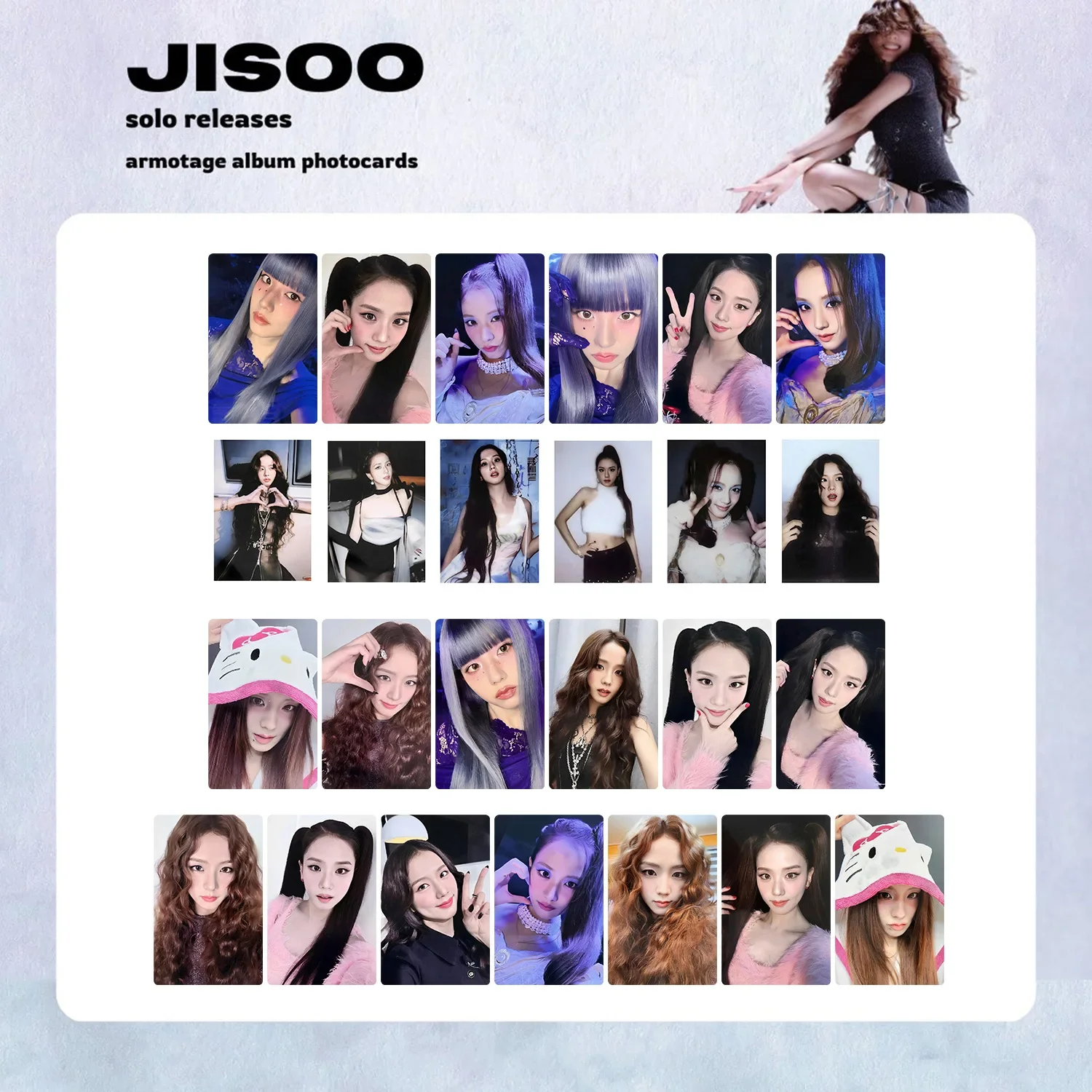 2025 New BLACKPINK Pink Ink Gold Smart Show Jisoo Mini Edition AMORTAGE Special Offer Card Small Card
2025 New BLACKPINK Pink Ink Gold Smart Show Jisoo Mini Edition AMORTAGE Special Offer Card Small Card