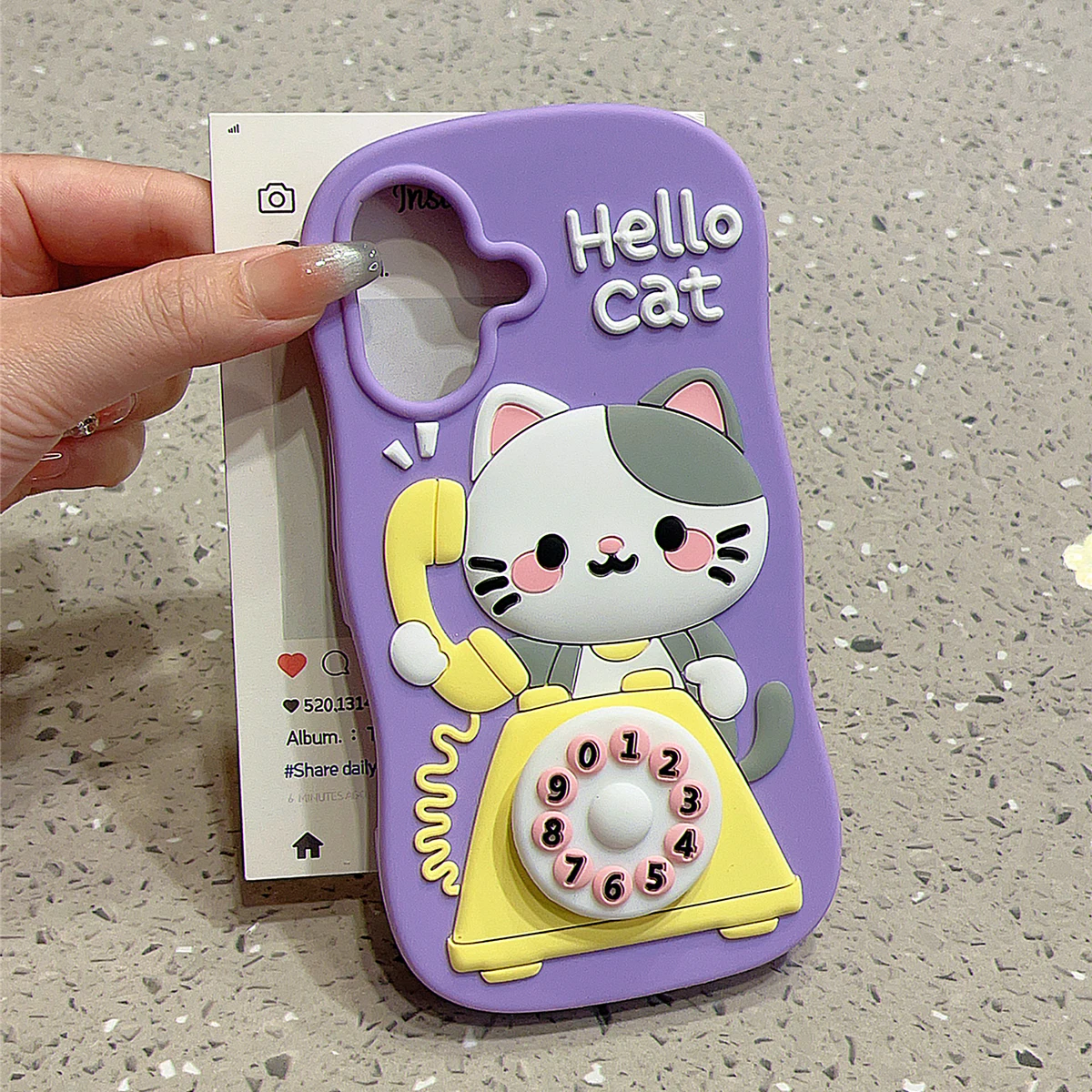 3D Cute Cat Cartoon Silicone Funny Phone Case for IPhone 16 15 14 13 12 11 Pro Max Plus Soft Shockproof Iphone 16plus Cover Case
3D Cute Cat Cartoon Silicone Funny Phone Case for IPhone 16 15 14 13 12 11 Pro Max Plus Soft Shockproof Iphone 16plus Cover Case