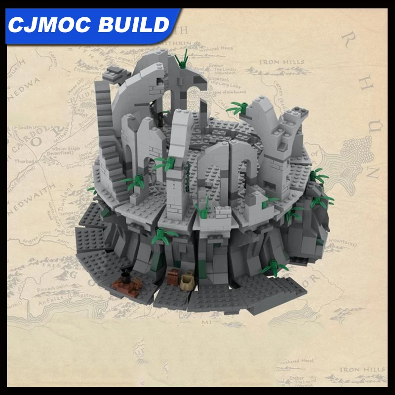 Ring Movie Series UCS Weathertop Building Block Fortifications Model Assembly Bricks Toy Architecture Collection MOC-27771
Ring Movie Series UCS Weathertop Building Block Fortifications Model Assembly Bricks Toy Architecture Collection MOC-27771