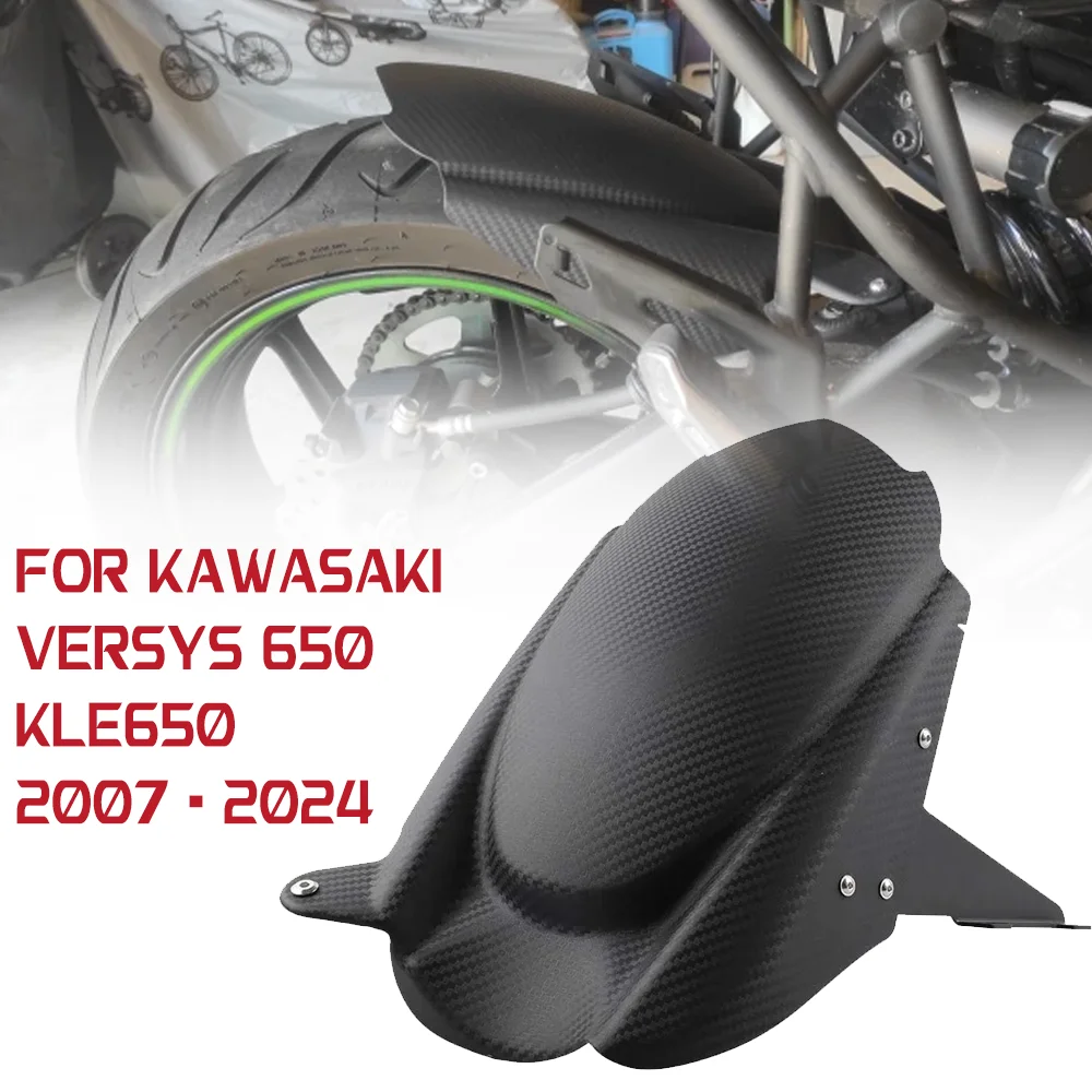For KAWASAKI Versys650 Versys 650 KLE650 2007-2024 2023 Motorcycle Rear Wheel Hugger Fender Mudguard Splash Guard ABS Plastic
For KAWASAKI Versys650 Versys 650 KLE650 2007-2024 2023 Motorcycle Rear Wheel Hugger Fender Mudguard Splash Guard ABS Plastic