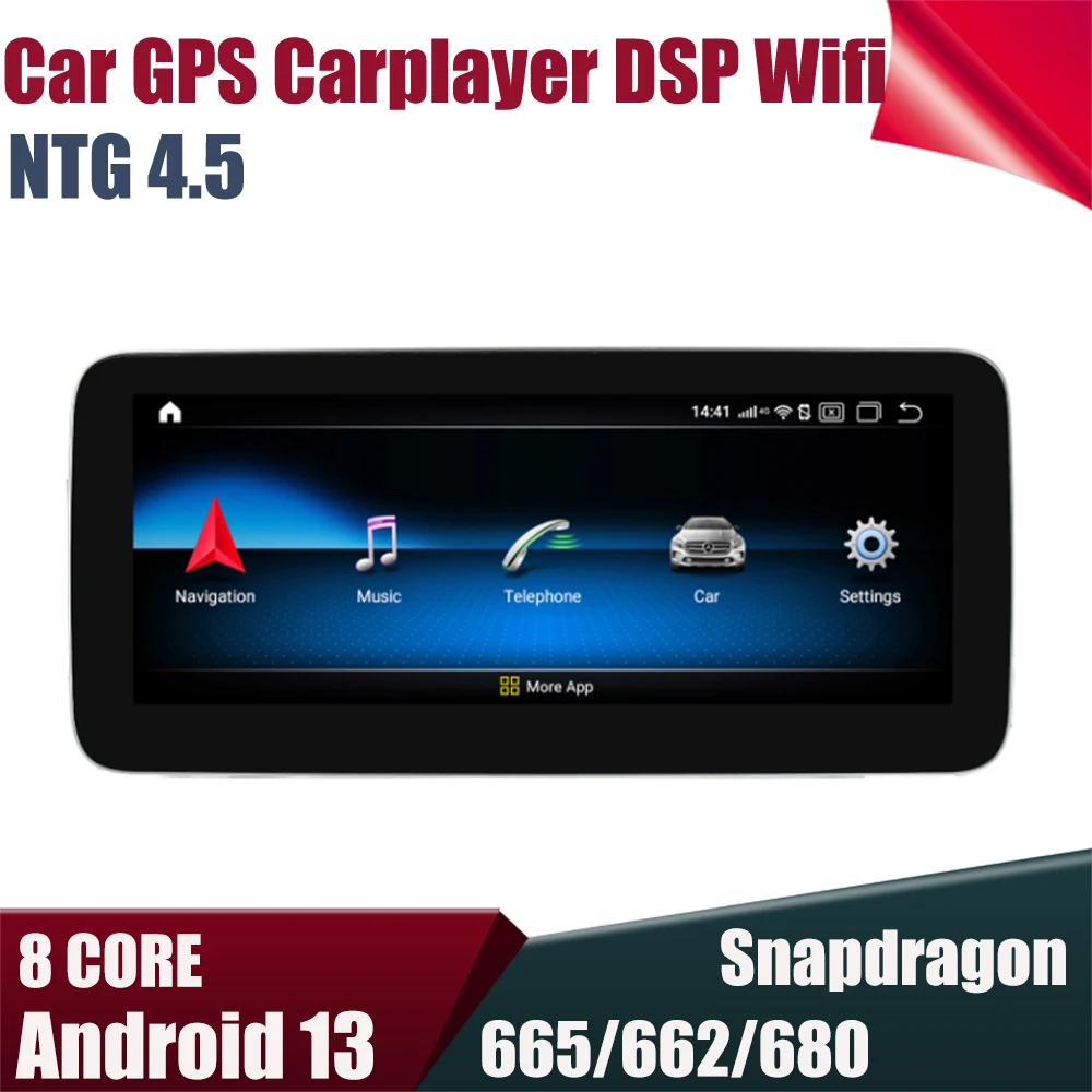 12.3" Android 13 Carplay GPS Player DSP For Mercedes Benz ML-Class W166 GL-Class X166 2012-2015 NTG 4.5 Snapdragon BT WIFI
12.3" Android 13 Carplay GPS Player DSP For Mercedes Benz ML-Class W166 GL-Class X166 2012-2015 NTG 4.5 Snapdragon BT WIFI