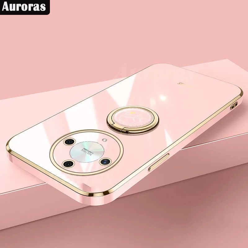 Auroras For Honor X9b Cover With Holder Ring Solid Color Electroplate Silicone Shell For Honor X9A X9 B Phone Case
Auroras For Honor X9b Cover With Holder Ring Solid Color Electroplate Silicone Shell For Honor X9A X9 B Phone Case