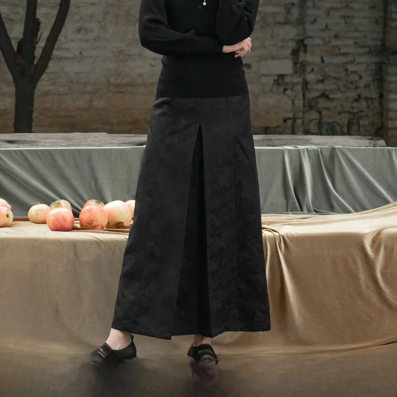 Юбка A-Line с цветочной вышивкой, новая коллекция осень-зима, винтажный стиль, универсальный дизайн, средняя талия, длинная юбка
Юбка A-Line с цветочной вышивкой, новая коллекция осень-зима, винтажный стиль, универсальный дизайн, средняя талия, длинная юбка