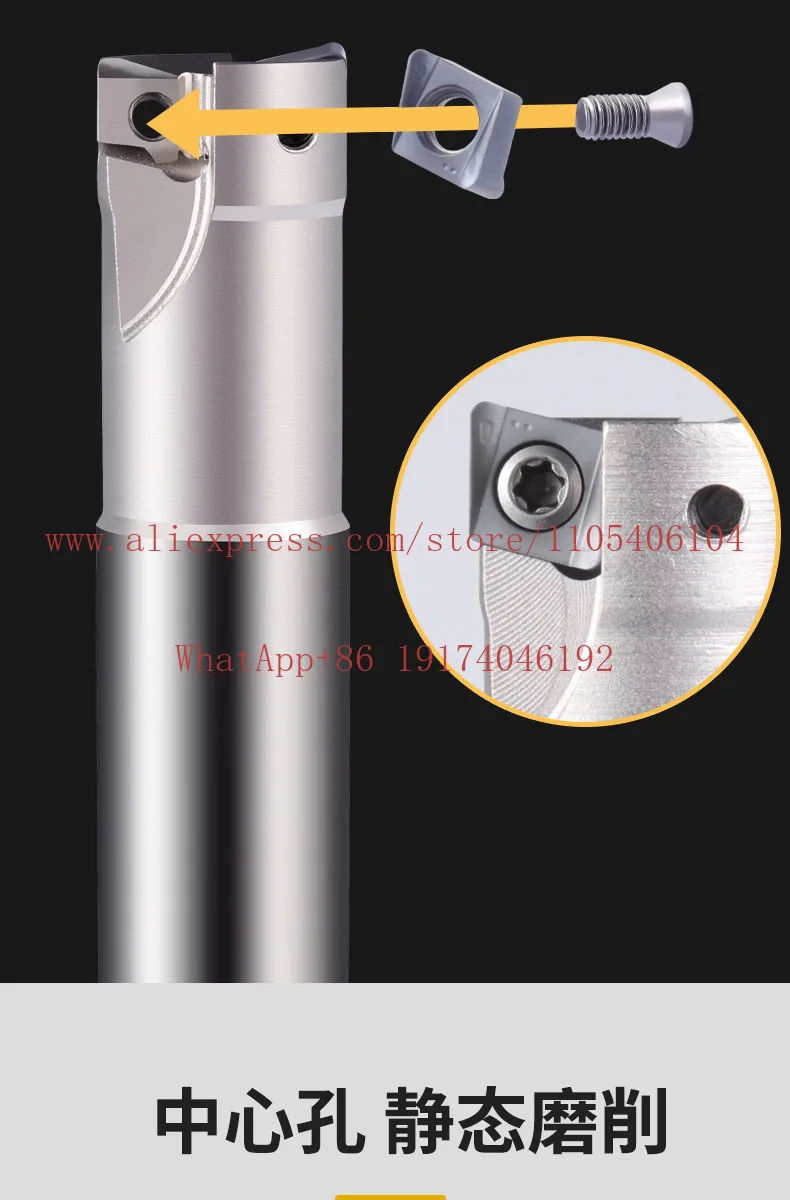 Double-sided four corners can replace 1135 high-efficiency open roughness TE90-degree square shoulder milling cutter holder
Double-sided four corners can replace 1135 high-efficiency open roughness TE90-degree square shoulder milling cutter holder