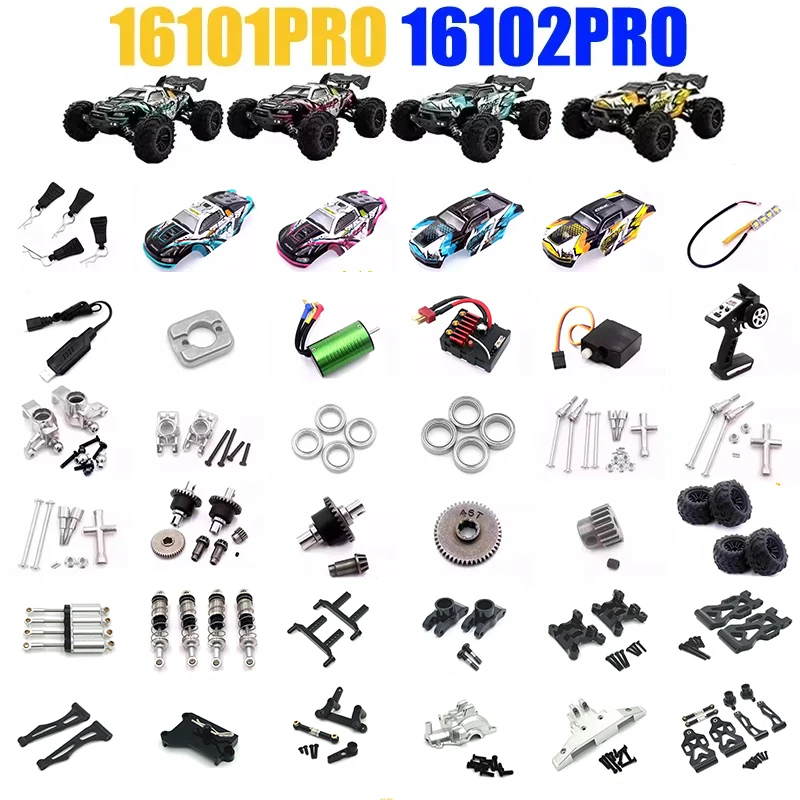 16101 PRO 16102 PRO SG116 RC Автомобильный 1:16 Бесщеточный автомобиль Черный Модернизированные металлические запасные части/Оригинальные запасные части 6312 6313 6314
16101 PRO 16102 PRO SG116 RC Автомобильный 1:16 Бесщеточный автомобиль Черный Модернизированные металлические запасные части/Оригинальные запасные части 6312 6313 6314