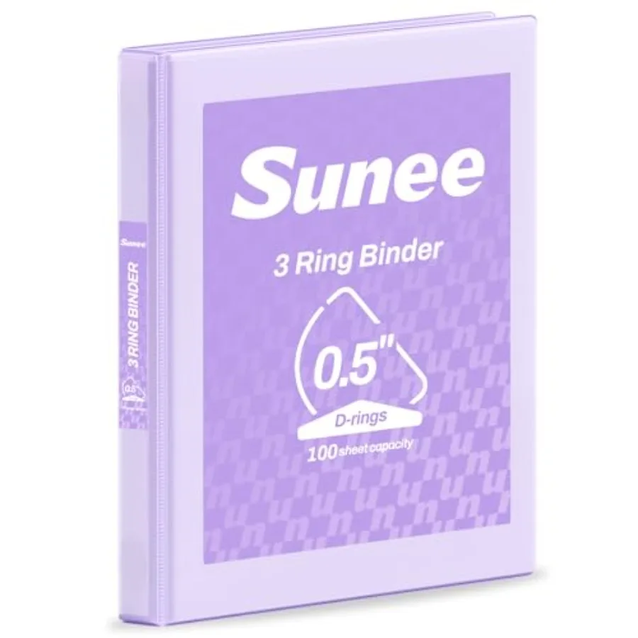 Ring Binder/ D Ring, Clear View Binder Three Ring PVC-Free Fit 8.5xes for School or Office Supplies
Ring Binder/ D Ring, Clear View Binder Three Ring PVC-Free Fit 8.5xes for School or Office Supplies