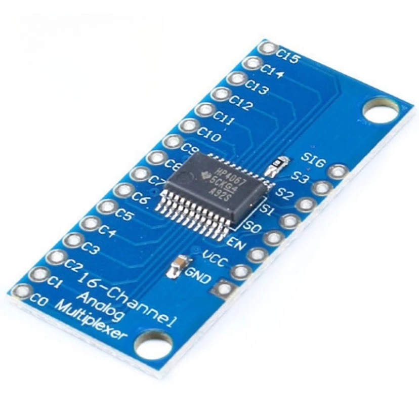 5pcs CD74HC4067 High Speed CMOS 16 Channel Analog Digital Multiplexer Module for Arduino Sensor Expansion
5pcs CD74HC4067 High Speed CMOS 16 Channel Analog Digital Multiplexer Module for Arduino Sensor Expansion