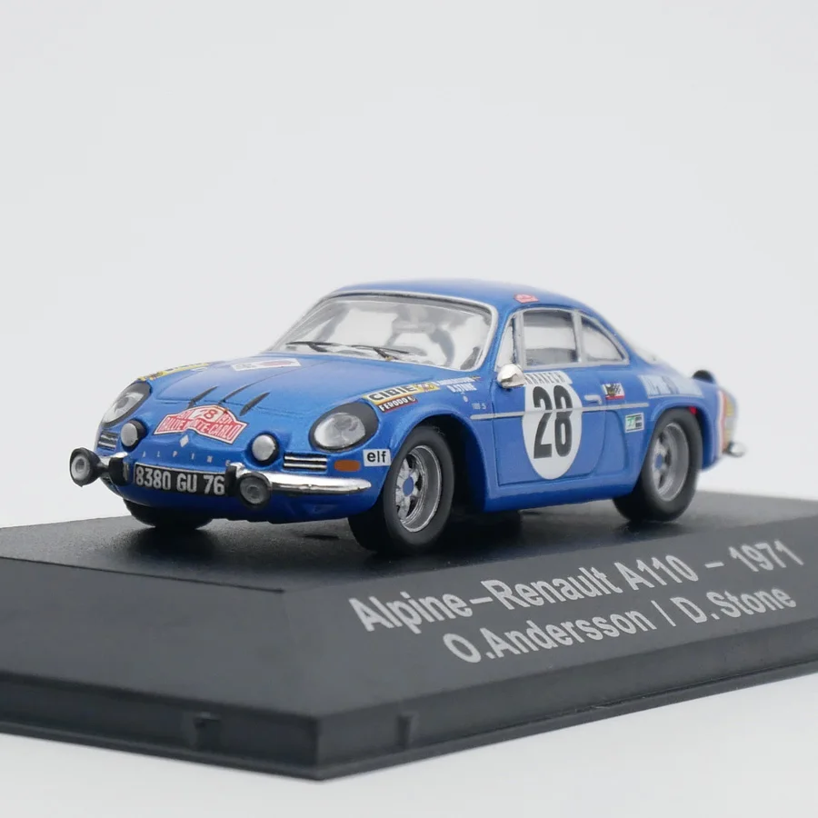 Diecast Atlas 1:43 Scale Alpine Renault A110 WRC 1971 Rally Racing Gold Classic Car Model Collectible Toy Gift Souvenir Display
Diecast Atlas 1:43 Scale Alpine Renault A110 WRC 1971 Rally Racing Gold Classic Car Model Collectible Toy Gift Souvenir Display