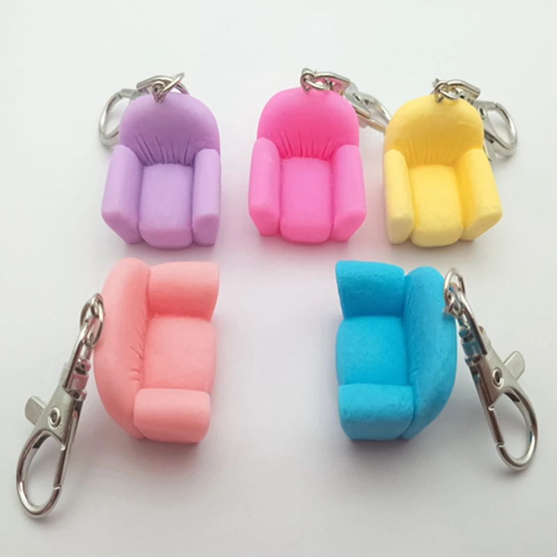 New personality imitating furniture lover's keychain neutral fashion creative sofa keychain couple jewelry gift
New personality imitating furniture lover's keychain neutral fashion creative sofa keychain couple jewelry gift