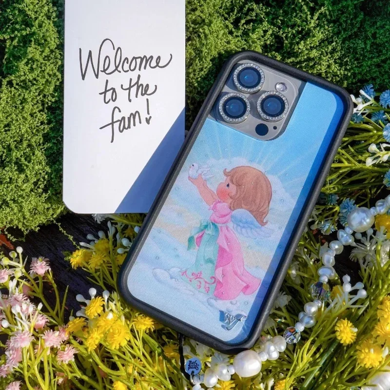 Wildflower ins Precious Moments wing Phone Case for iPhone 16 15 14 13 12 Pro Max wf sweethearts Angel Cherub gift Cover Cases
Wildflower ins Precious Moments wing Phone Case for iPhone 16 15 14 13 12 Pro Max wf sweethearts Angel Cherub gift Cover Cases